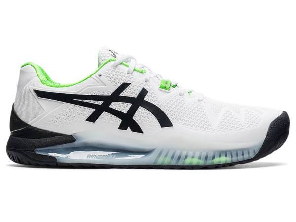 Asics Tennisschoenen Heren, GEL-RESOLUTION Wit/Groen - Asics Outlet | B5198043-HO